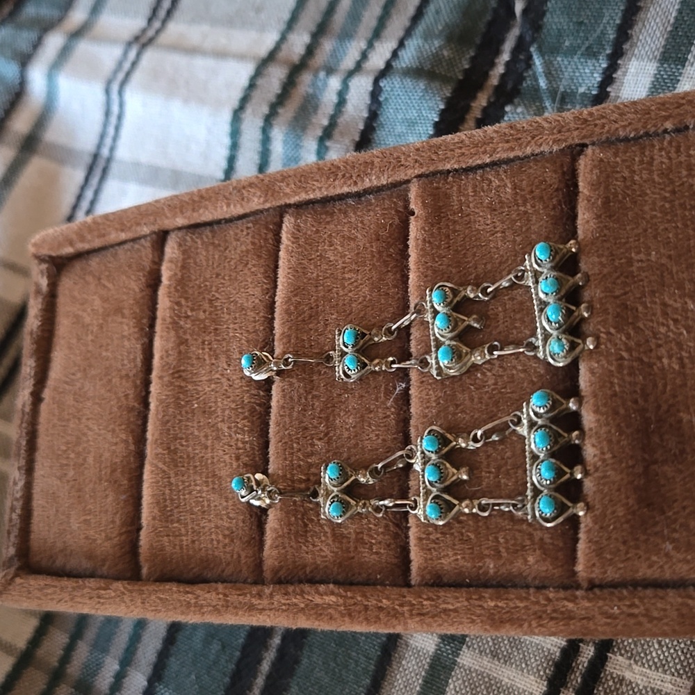 Turquoise earrings